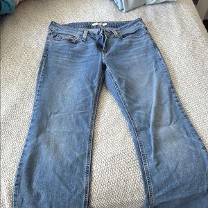 Levi's Blue Boot Cut Jeans Classic Style